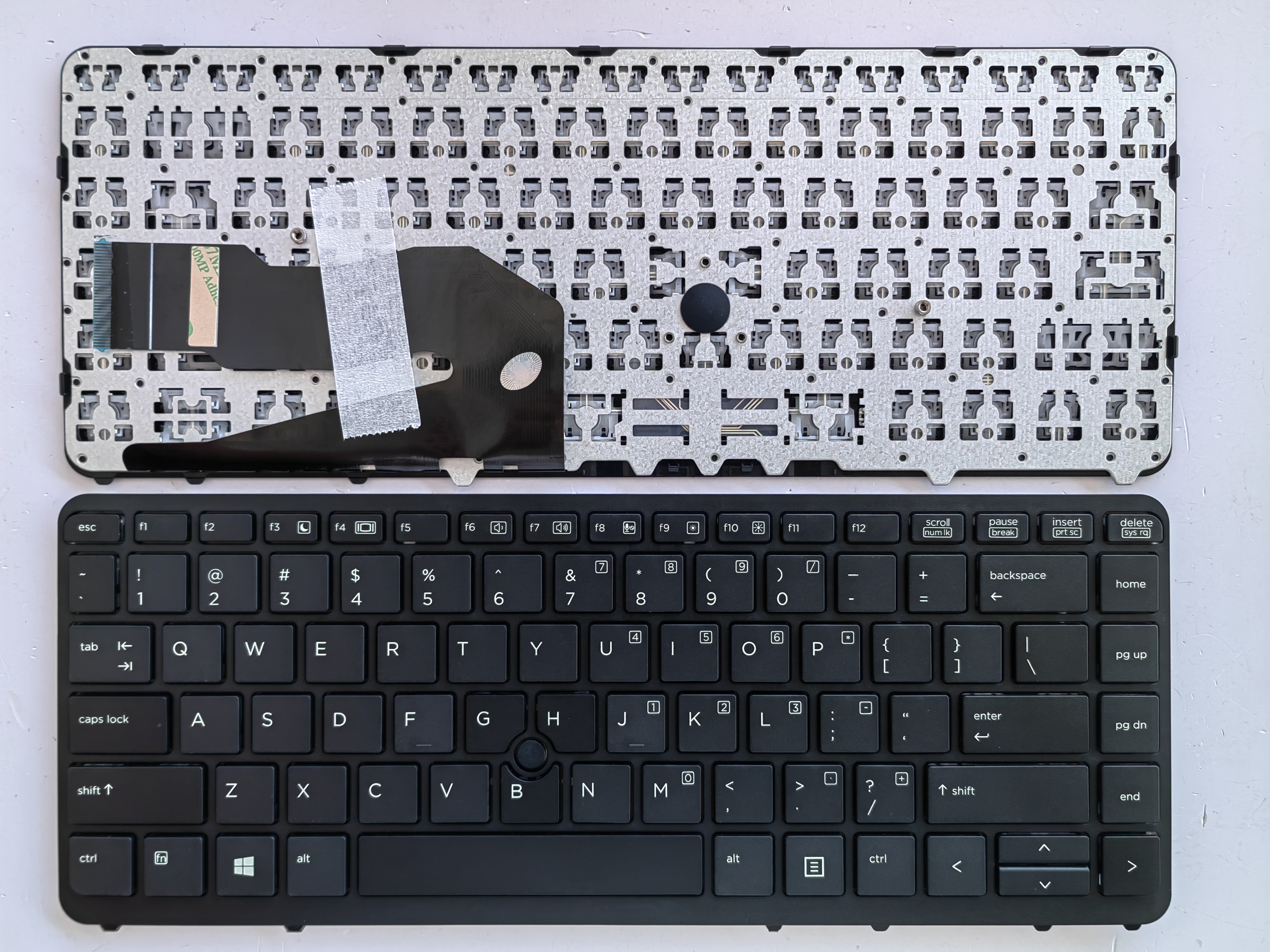 Picture of New Replacement Laptop Keyboard For HP 840G1/SK quality/840G2/850G1 BLACK FRAME BLACK (OEM) US Layout